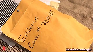 Corrupt officer takes advantage of evidence handler