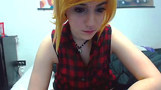 Blonde teen Sierras first erotic masturbation video