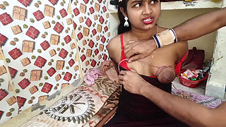 Cheating Desi Wife Tied , Punished Hard, Rope Bondage, Rough Fuck ,Creampie Revenge by Angry Husband