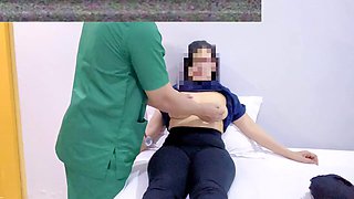 Consult a doctor because the breasts are often hard and ticklish, but instead are entot in the exam room