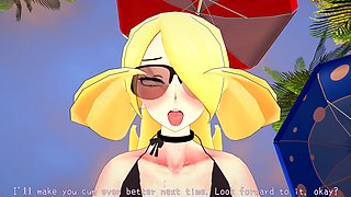 Cynthia has fun at the beach with some wild sessions
