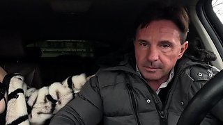 Repays Car Debt By Offering Her Holes During Threesome