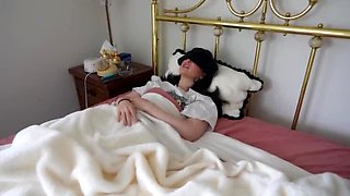 Petite Brunette Roommate Jane Wilde Fucks Lev Lieben's Big Cock to Cure Headache - Amateur Homemade POV