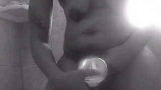 In the Shower Stimulating My Clit with Shower Head Squirting Orgasms