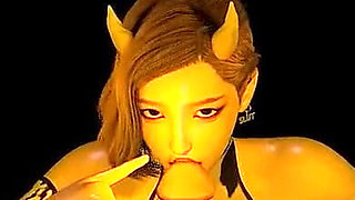 Tit Fucking a Cow Girl with Big Lactating Boobs