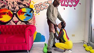 The black guy said he was a coach, but it turned out he