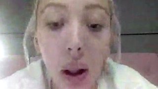 Amateur Blonde Teen Plays Solo with Toy Webcam Porn