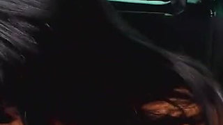Sexy Milf had sex in the car with a big dick and does cumshot