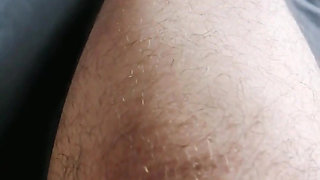 All Natural Leg Tease Hairy and Sensual