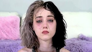 Fuck pig is degraded, sodomized & broken to tears