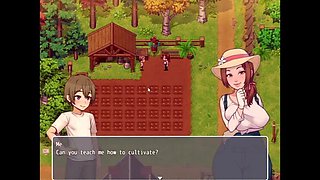 Daily Countryside Fuck Fest - Big Tits Anime Girls in Nude Bath Scenes