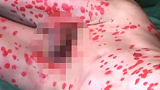 Dick Cane and Dick Hot Wax, Mistress Is Obsessed with Dripping Wax on Masochist's Dick and Hitting Dick with a Cane