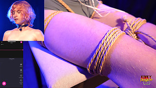 Lou's First Electro-play and Vibrator Experience - 4K