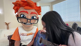 Naked Raven Reverie Spread Wide So I Could Pound Her Shaved Pussy Deep