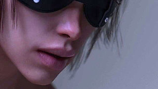 I Secretly Fucked My Big Ass Teacher! Tied up and Blindfolded - Midnight Paradise