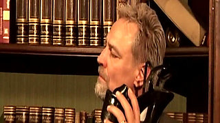 Blonde German Cougar with Naturals Gets Anal in Cuckold Vintage Scene