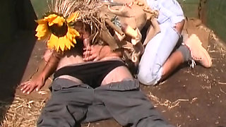 This German Babe Wants to Suck His Cock in Truck