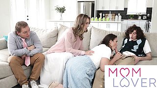 Mature sex with fairytale Mandy Waters and Millie Morgan from MomLover.com
