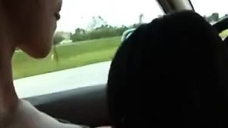 Car Webcam Fun with Pussy-Loving Lesbians