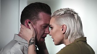 PURE TABOO Femdom MILF Kenzie Taylor Fucks Ex-Convict To Protect Her Stepdaughter