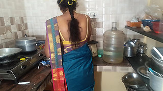 Housewife Romance with Pattu Saree