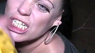 Dedicated Chubby MILF Slut Heads Out on a Cold Night for a British Dogging Mission