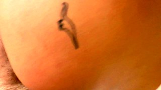 This brunette chick with nice big boobs and a pretty face is