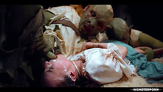 Lost In the Woods Medieval Monster Gangbang - Gooner Goblins Hardcore Cum In Brunette Mouth