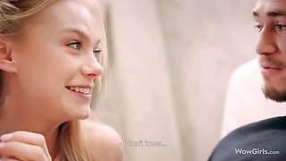 Nancy's pussy licking dirt