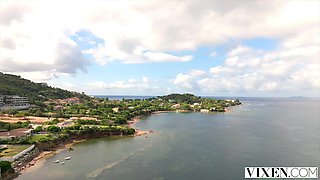 Blonde Brides' Wild Threesome Passion Sparks Heat