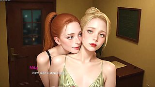 MILF Mila Ai Loyal Route 5: Rough 3D Animation Fuck with Stepsis & Hot Wife Cuckold