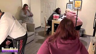 Foxy Kitty Big BBW Lesbian Orgy with BBC - Doggnuts Part 1 Camera 2 - Huge Natural Tits & Ass