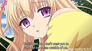 Caught My Horny 18yo Virgin Stepsister Masturbating Wet With My Console - Hentai Taboo Family Fun