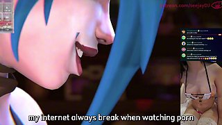 Arcane Anime porn!? Jinx, Vi, and some Random Man - League of Legends