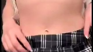 Naughty Melody Marks in Schoolgirl Uniform