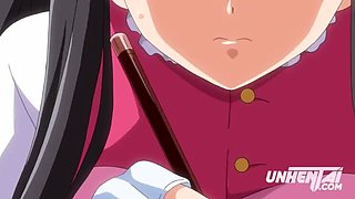 Horny Step Sister Gets Massive Facial - Hentai Anime Blowjob