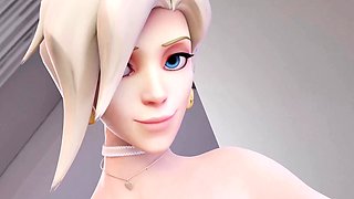 3D Sex Compilation of The Best Girl from Overwatch