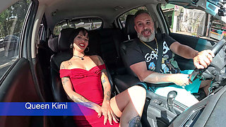 Queen Kimi Hitched a Ride and Put on an Anal Show.