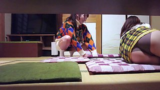 Japanese asian schoolgirl fingered hard