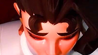 Overwatch Vendetta Sloppy Blowjob POV 3D Animation Rule34