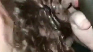BBC Blowjob Licking Sucking His Big Balls Back of My Car