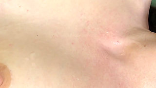 I Squirt on My Face After Rough, Sloppy Throat Fuck with Cumshot and Anal Creampie