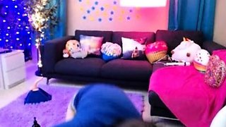 Pink pussy and ass kinky solo toy fun