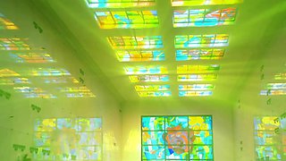 Fit Buxom MILF Shares Her Husband's Dick With a Busty Blonde Bombshell In Hot 3-some By the Pool