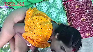 A Village Bhabhi Fucked by a college Student in Her Bed Room with Bengali Audio