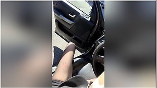 Young Neighbor Helps His Neighbor Carry Her Groceries, She Rewards Him With Her Ass