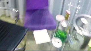 Amateur girlfriend handjob and blowjob with facial