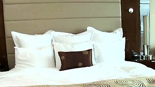 Vigorous latin young maid Karla Kush's hole drilled