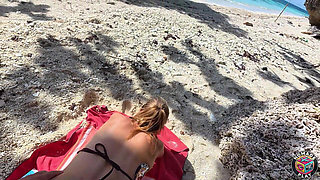 Intense Beach Sex Doggy, Cowgirl Positions & Squirting - Nomadsplay - Fhd