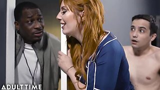 ADULT TIME - Lauren Phillips' Husband Nearly Catches Her Fucking A Student!
